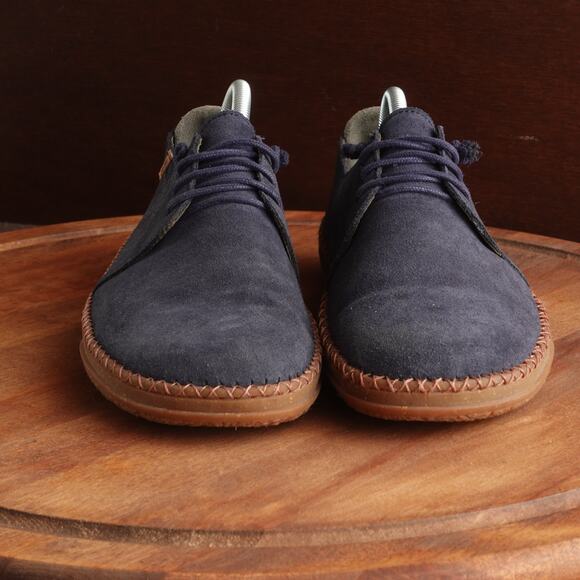 El Naturalista Shoes Unisex SZ SZ EU 41 M7.5 W10 Blue Suede Comfort Minimalist - Picture 3 of 16